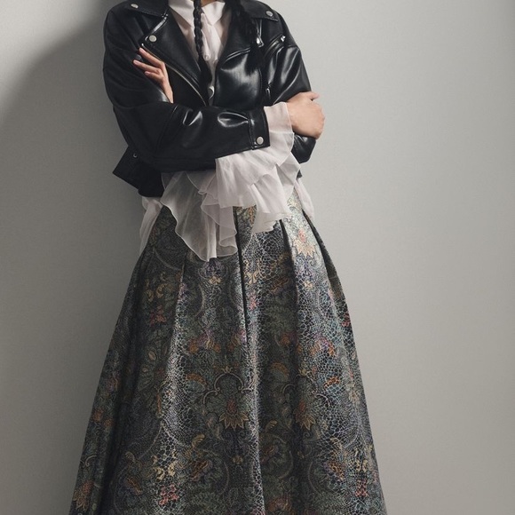 Avec Les Filles Faux Leather Jacket - Picture 6 of 10